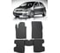 Ковры в салон автомобиля Eva Smart toyota yaris i рестайлинг 2003 - 2005 эва сота коричневые c коричневой окантовкой 3293-A6A6-S 1
