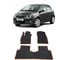 Ковры в салон автомобиля Eva Smart toyota yaris (p2) 2005 - 2010 эва сота чёрные c бежевой окантовкой 1850-B5A1-S 1