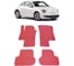 Ковры в салон автомобиля Eva Smart volkswagen beetle a5 3дв хэтчбек 2013 - 2016 эва сота чёрные c синей окантовкой 1856-B5B2-S 1