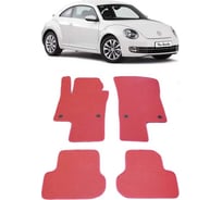 Ковры в салон автомобиля Eva Smart volkswagen beetle a5 3дв хэтчбек 2013 - 2016 эва сота бежевые c бежевой окантовкой 1856-A1A1-S