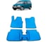 Ковры в салон автомобиля Eva Smart volkswagen caddy iv минивэн 2015 - 2020 эва сота чёрные c красной окантовкой 2404-B5A7-S 1