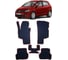 Ковры в салон автомобиля Eva Smart volkswagen golf v plus 2005 - 2014 эва сота бежевые c серой окантовкой 2060-A1B1-S 1