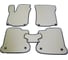 Ковры в салон автомобиля Eva Smart volkswagen jetta iv 1998 - 2005 эва сота чёрные c бежевой окантовкой 1869-B5A1-S 3