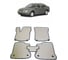 Ковры в салон автомобиля Eva Smart volkswagen jetta iv 1998 - 2005 эва сота серые c черной окантовкой 1869-B1B5-S 1