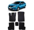Ковры в салон автомобиля Eva Smart renault logan ii 2012 - эва сота бежевые c красной окантовкой 1698-A1A7-S 1