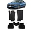 Ковры в салон автомобиля Eva Smart volkswagen jetta vii 2018 - эва сота бежевые c черной окантовкой 3200-A1B5-S 1