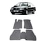 Ковры в салон автомобиля Eva Smart volkswagen passat b4 1993 - 1997 эва сота серые c красной окантовкой 2180-B1A7-S 1