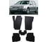 Ковры в салон автомобиля Eva Smart volkswagen polo iv хэтчбек 2001 - 2009 эва сота серые c красной окантовкой 2999-B1A7-S 1