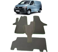 Ковры в салон автомобиля Eva Smart volkswagen t5 transporter 2003 - 2015 эва сота бежевые c красной окантовкой 1860-A1A7-S