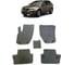 Ковры в салон автомобиля Eva Smart volvo xc60 i 2008 - 2017 эва сота чёрные c красной окантовкой 1901-B5A7-S 1