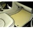 Ковры в салон автомобиля Eva Smart rover 75 1999 - 2004 эва сота бежевые c синей окантовкой 1713-A1B2-S 4