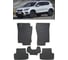 Ковры в салон автомобиля Eva Smart seat ateca i 2016 – 2020 эва сота коричневые c красной окантовкой 3556-A6A7-S 1
