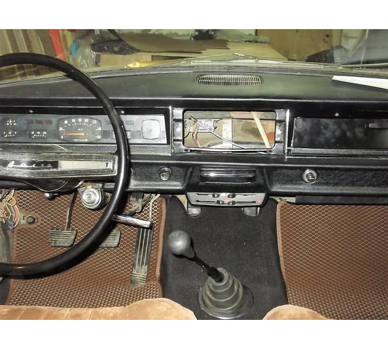 Ковры в салон автомобиля Eva Smart газ 24 волга ii 1985 - 1992 эва сота коричневые c бежевой окантовкой 2339-A6A1-S