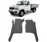 Ковры в салон автомобиля Eva Smart uaz cargo 2008 - эва сота серые c серой окантовкой 2574-B1B1-S 1