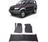 Ковры в салон автомобиля Eva Smart uaz patriot 2005 - 2013 эва сота коричневые c черной окантовкой 1936-A6B5-S 1