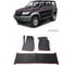 Ковры в салон автомобиля Eva Smart uaz patriot (люкс) 2005 - 2013 эва сота чёрные c синей окантовкой 2117-B5B2-S 3