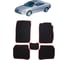 Ковры в салон автомобиля Eva Smart toyota corolla ceres правый руль 1992 - 1998 эва сота бежевые c серой окантовкой 2850-A1B1-S 1