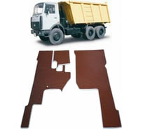 Ковры в салон автомобиля Eva Smart маз 5516а-5 эва сота коричневые c бежевой окантовкой 2744-A6A1-S