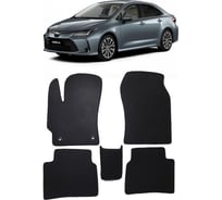 Ковры в салон автомобиля Eva Smart toyota corolla xii (e210) 2018 - эва сота бежевые c бежевой окантовкой 3081-A1A1-S