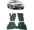 Ковры в салон автомобиля Eva Smart skoda fabia i 1999 - 2007 эва сота коричневые c коричневой окантовкой 2507-A6A6-S 1