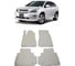 Ковры в салон автомобиля Eva Smart lexus rx ii (300, 330, 350) 2003 - 2009 эва сота серые c черной окантовкой 1422-B1B5-S 3