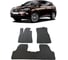 Ковры в салон автомобиля Eva Smart lexus rx iii 2009 - 2012 эва сота бежевые c коричневой окантовкой 1425-A1A6-S 1
