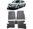 Ковры в салон автомобиля Eva Smart lifan cebrium (720) вариант макси 3d 2014 - 2018 эва сота коричневые c черной окантовкой 3412-A6B5-S 1
