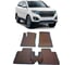 Ковры в салон автомобиля Eva Smart lifan myway 5мест 2016 - эва сота чёрные c красной окантовкой 2743-B5A7-S 1