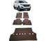Ковры в салон автомобиля Eva Smart lifan myway 7мест 2016 - эва сота коричневые c коричневой окантовкой 2740-A6A6-S 1