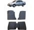 Ковры в салон автомобиля Eva Smart toyota carina e 1992 - 1997 эва сота коричневые c коричневой окантовкой 2880-A6A6-S 1