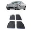 Ковры в салон автомобиля Eva Smart toyota celica vii (t230) 1999 - 2002 эва сота серые c синей окантовкой 1800-B1B2-S 1