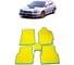 Ковры в салон автомобиля Eva Smart subaru impreza ii правый руль 2000 - 2002 эва сота коричневые c бежевой окантовкой 2399-A6A1-S 1