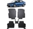 Ковры в салон автомобиля Eva Smart skoda octavia (a7) вариант макси 3d 2013 - 2020 эва сота серые c бежевой окантовкой 3212-B1A1-S 1