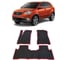 Ковры в салон автомобиля Eva Smart ssang yong actyon ii 2010 - эва сота коричневые c серой окантовкой 1742-A6B1-S 1