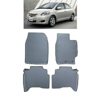 Ковры в салон автомобиля Eva Smart toyota belta правый руль вариант макси 3d 2005 - 2012 эва сота бежевые c черной окантовкой 3753-A1B5-S