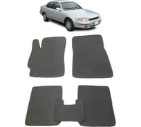 Ковры в салон автомобиля Eva Smart toyota camry (xv10) седан 1991 - 1997 эва сота чёрные c черной окантовкой 2627-B5B5-S
