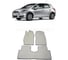 Ковры в салон автомобиля Eva Smart toyota auris i 2006 - 2012 эва сота бежевые c серой окантовкой 1788-A1B1-S 1