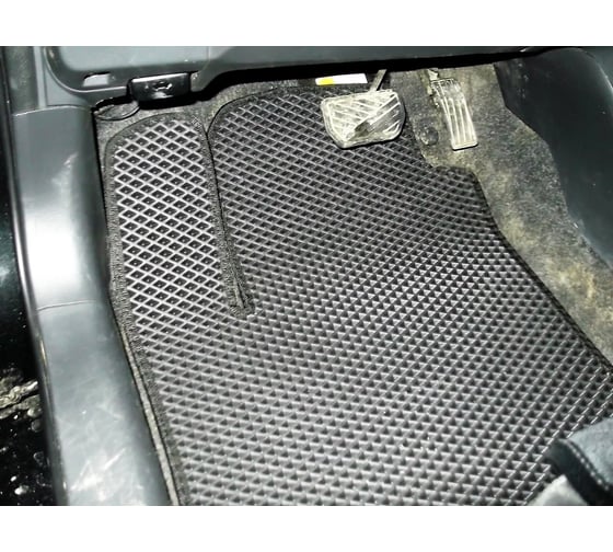 Ковры в салон автомобиля Eva Smart suzuki swift iv 2010 - 2013 эва сота серые c серой окантовкой 2198-B1B1-S