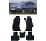 Ковры в салон автомобиля Eva Smart subaru forester iv (sj) правый руль 2013 - 2018 эва сота чёрные c красной окантовкой 3449-B5A7-S 1