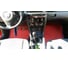 Ковры в салон автомобиля Eva Smart mazda 3 (bk) хэтчбек 2003 - 2009 эва сота чёрные c синей окантовкой 1442-B5B2-S 3