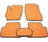 Ковры в салон автомобиля Eva Smart mazda 3 (bl) 2009 - 2013 эва сота чёрные c серой окантовкой 1444-B5B1-S 3