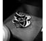 Ковры в салон автомобиля Eva Smart mazda 323 v (c) 3дв 1994 - 1998 эва сота серые c коричневой окантовкой 1449-B1A6-S 3