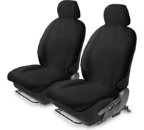 Меховые накидки на сиденье автомобиля AutoFlex из овечьей шерсти, с подголовником, 2 шт. 91217