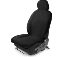 Меховая накидка на сиденье автомобиля AutoFlex из овечьей шерсти, с подголовником, 1 шт. 91216