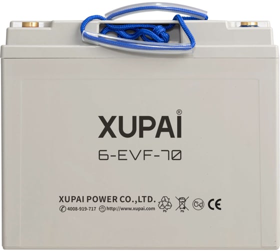 Аккумуляторная батарея XUPAI AGM battery AGM, 90 Ah (C20) 6-EVF-70