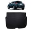 Ковры в салон автомобиля Eva Smart nissan juke 2010 - 2019 эва сота серые c синей окантовкой 1573-B1B2-S 3