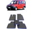 Ковры в салон автомобиля Eva Smart fiat doblo i 5мест 2001 - 2005 эва сота серые c коричневой окантовкой 1975-B1A6-S 1