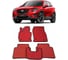Ковры в салон автомобиля Eva Smart mazda cx-5 2011 - 2017 эва сота чёрные c коричневой окантовкой 1459-B5A6-S 1