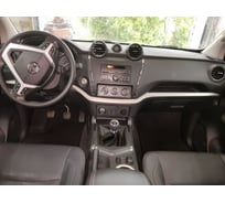 Ковры в салон автомобиля Eva Smart dongfeng df6 пикап 2022 - эва сота серые c синей окантовкой 3851-B1B2-S