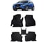 Ковры в салон автомобиля Eva Smart mazda cx-5 вариант макси 3d 2011 - 2017 эва сота чёрные c черной окантовкой 3032-B5B5-S 1